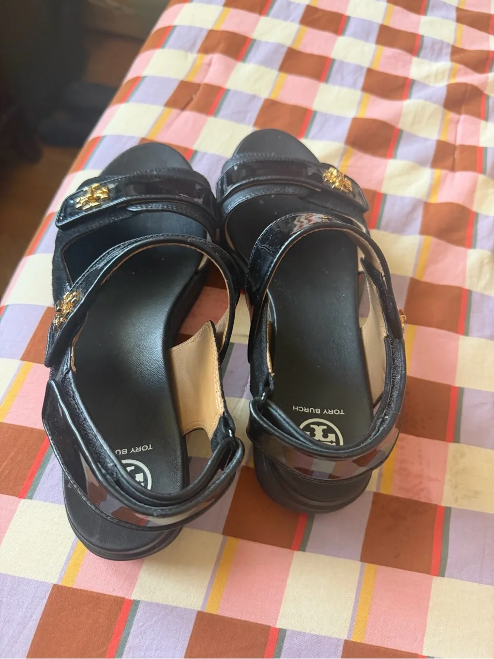 Tory Burch black patent